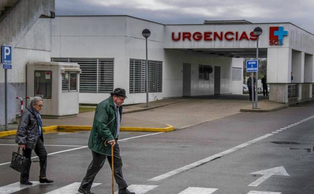 Entrada de Urgencias del Hospital de Laredo