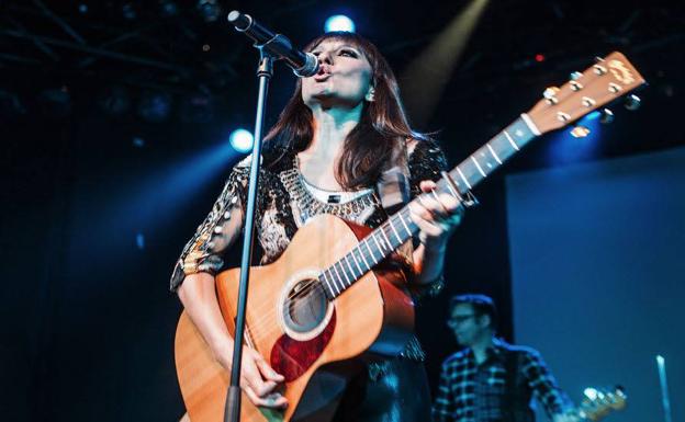 Eva Amaral, en un concierto