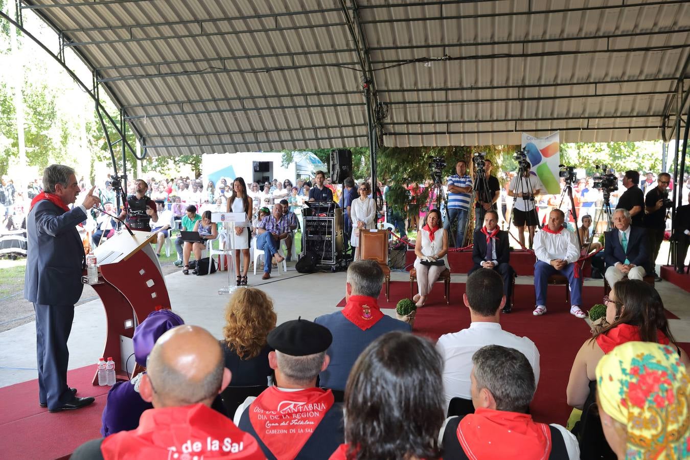 Celebración del Día de Cantabria en Cabezón de la Sal