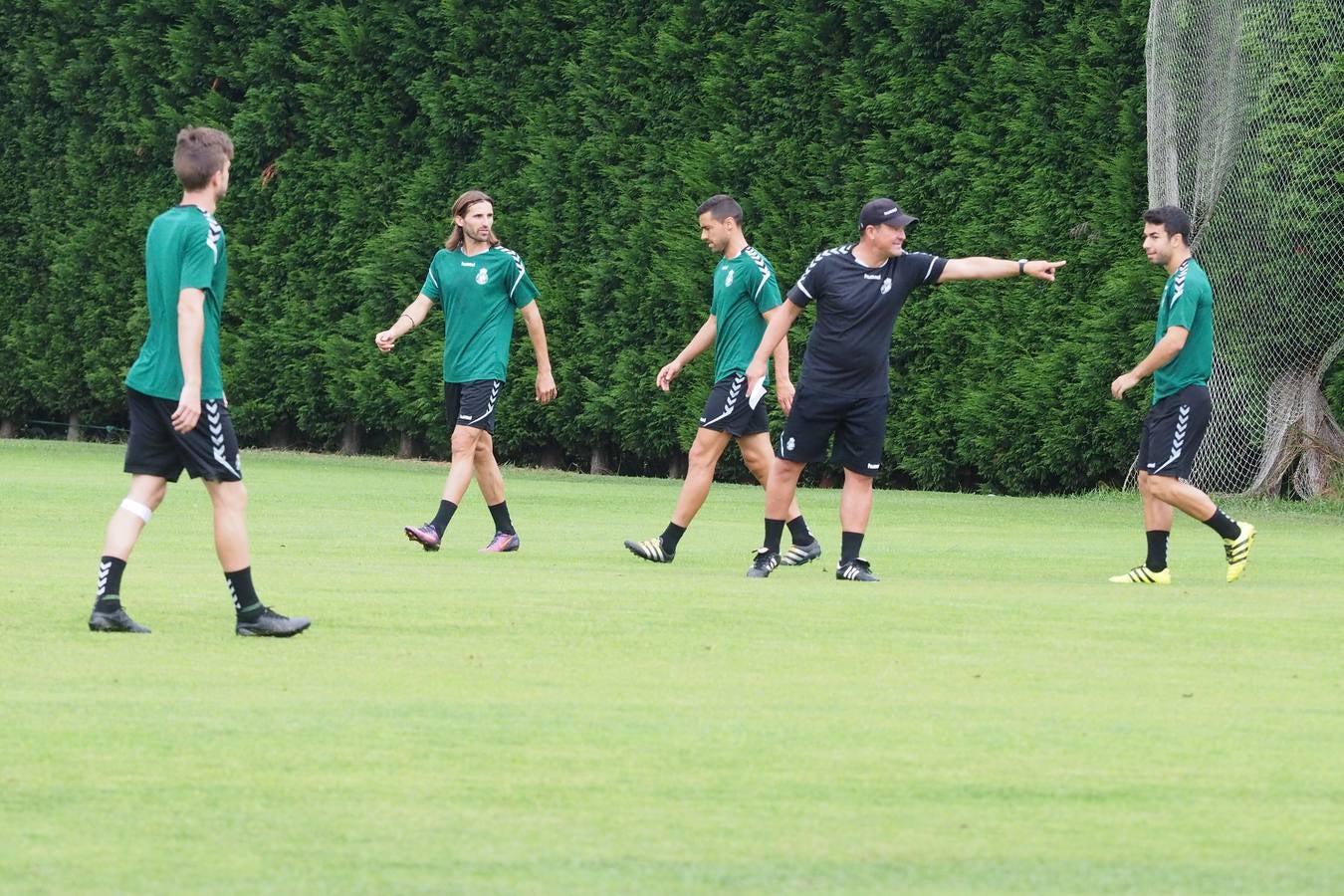 Entrenamiento previo al debut