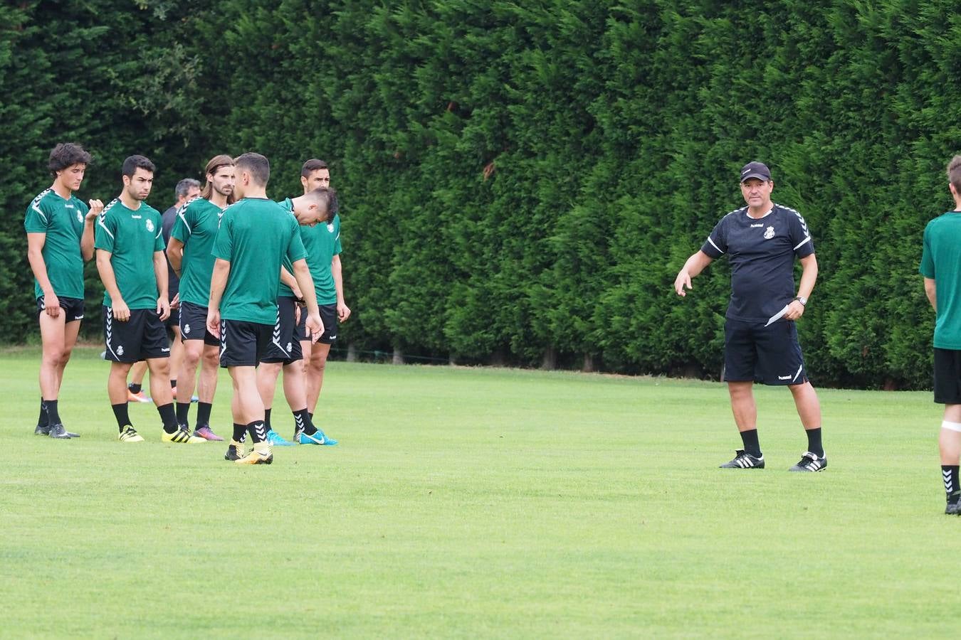 Entrenamiento previo al debut