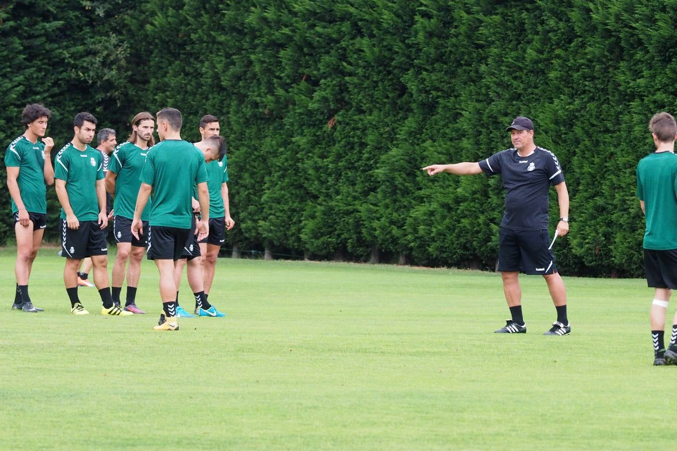 Entrenamiento previo al debut