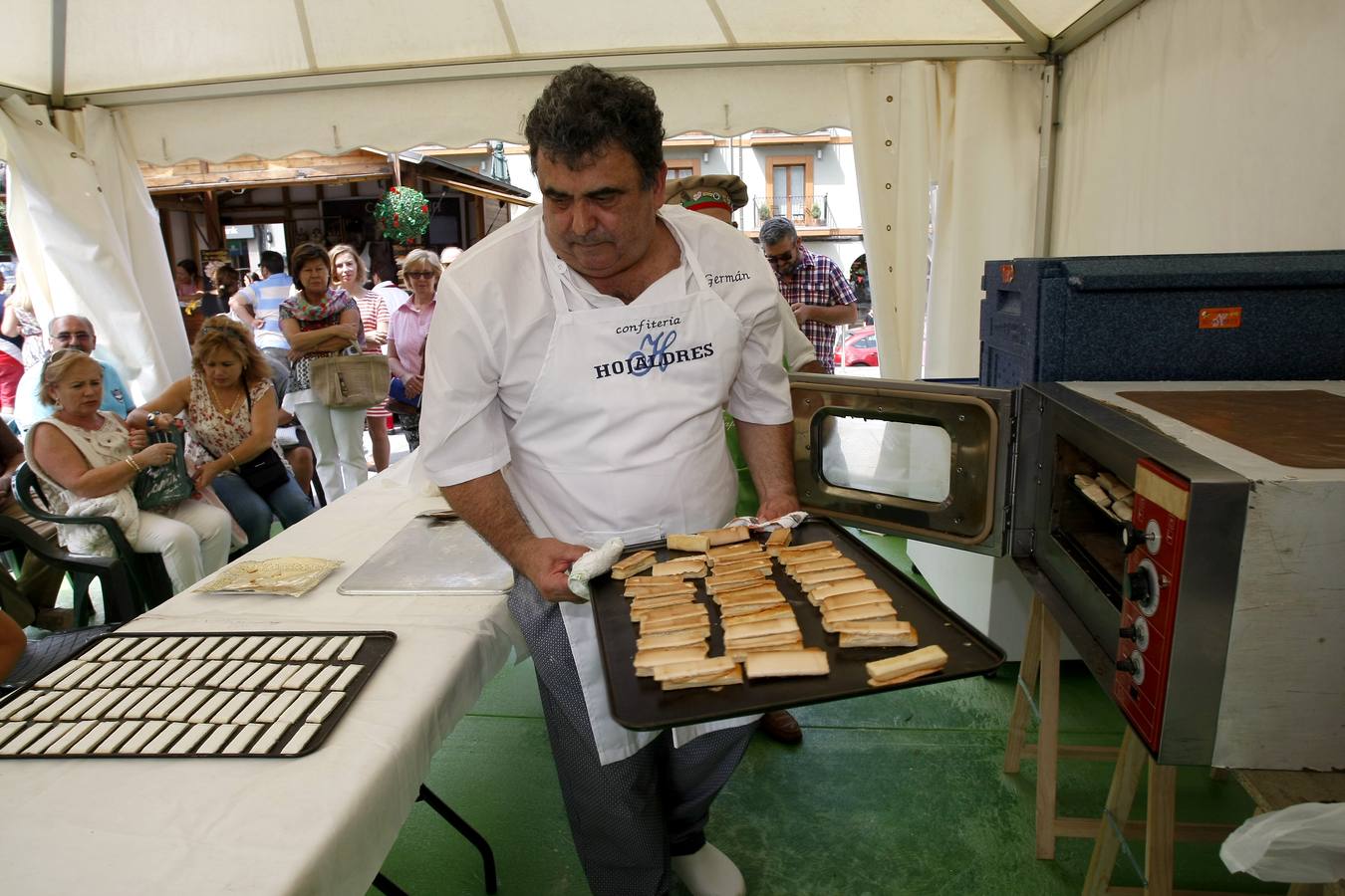 Una feria del hojaldre multitudinaria