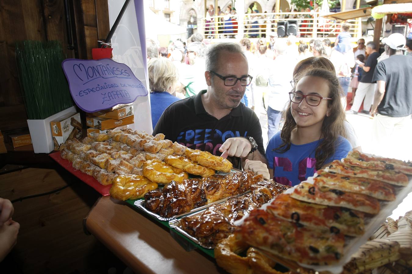 Una feria del hojaldre multitudinaria