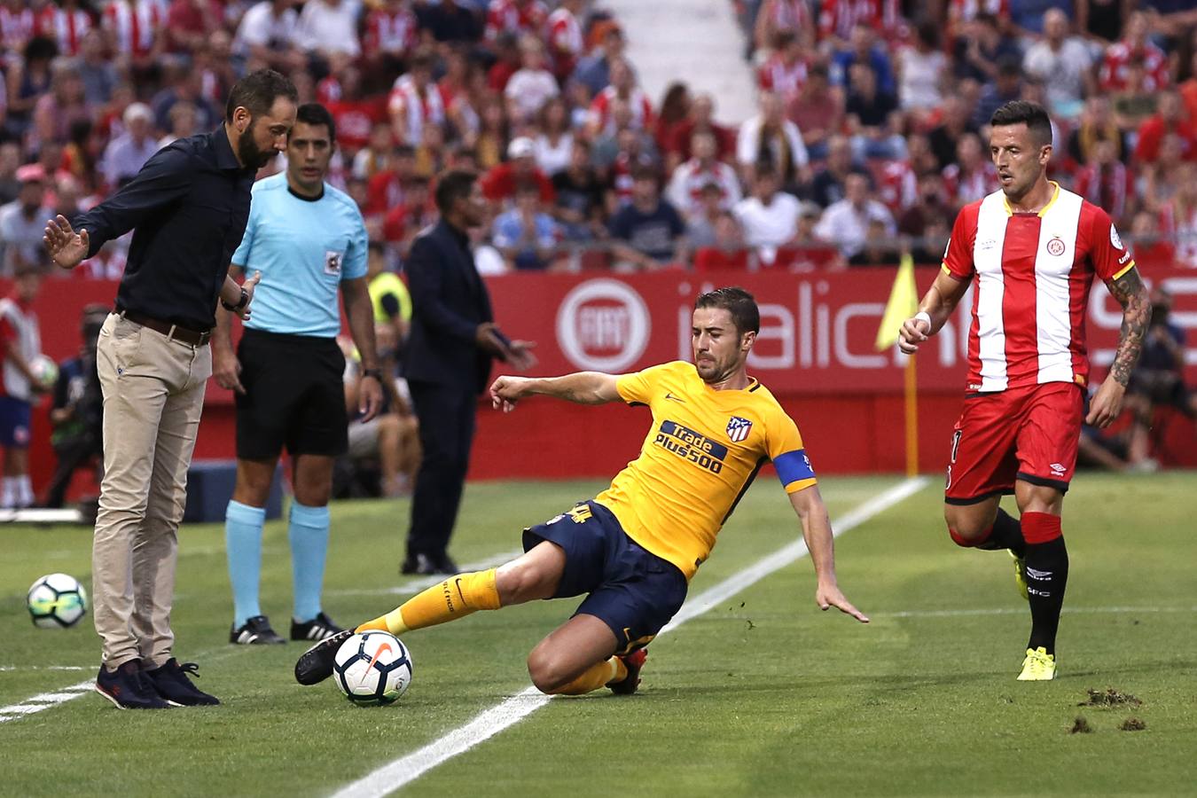 Empate entre Girona y Atlético en el debut del equipo catalán en Primera.