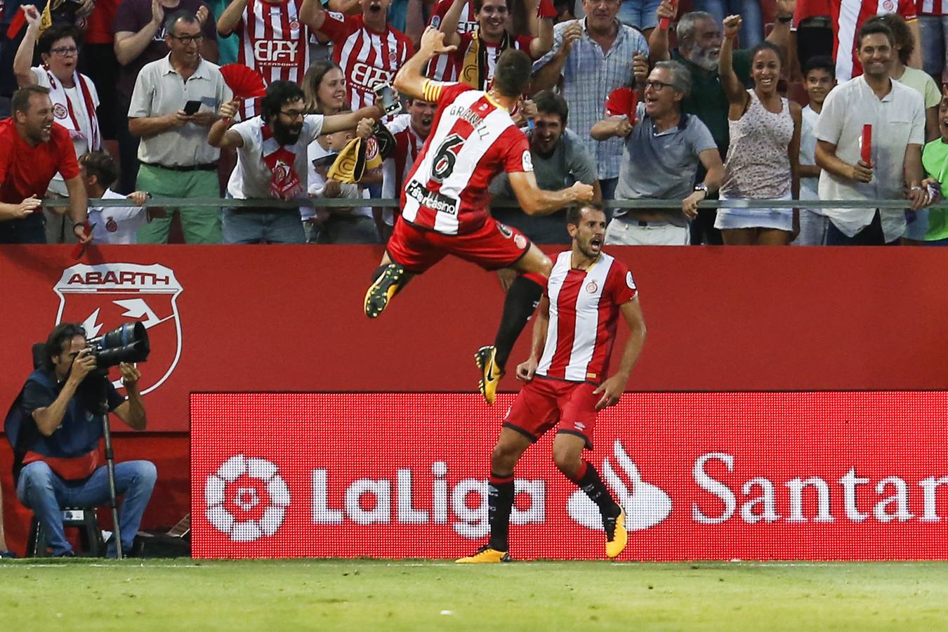 Empate entre Girona y Atlético en el debut del equipo catalán en Primera.