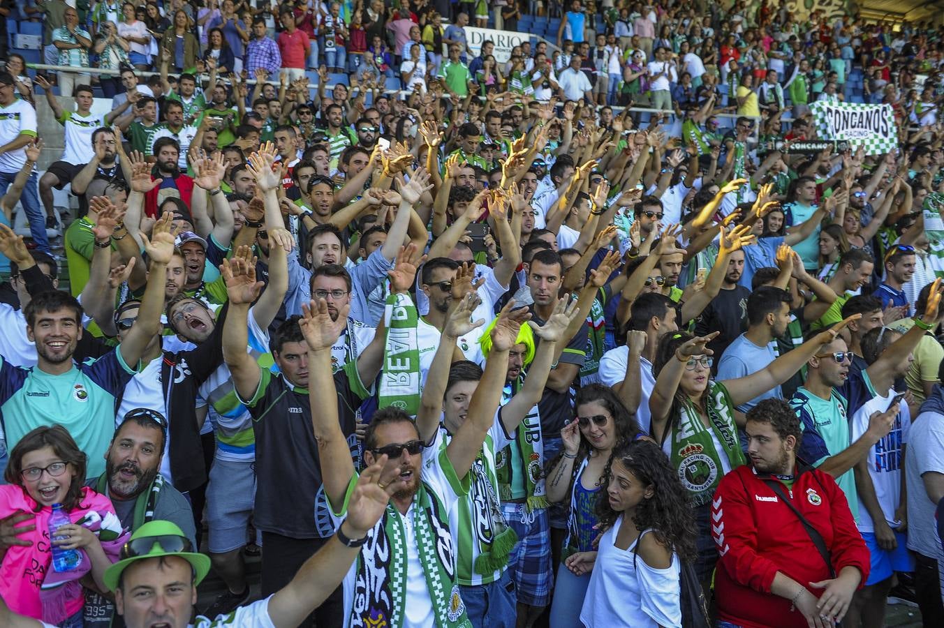 El Sardinero acoge el primer partido de competición oficial del conjunto cántabro