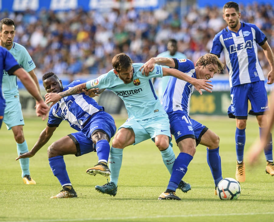 El conjunto de Valverde se llevó la victoria a domicilio en Vitoria por 0-2.