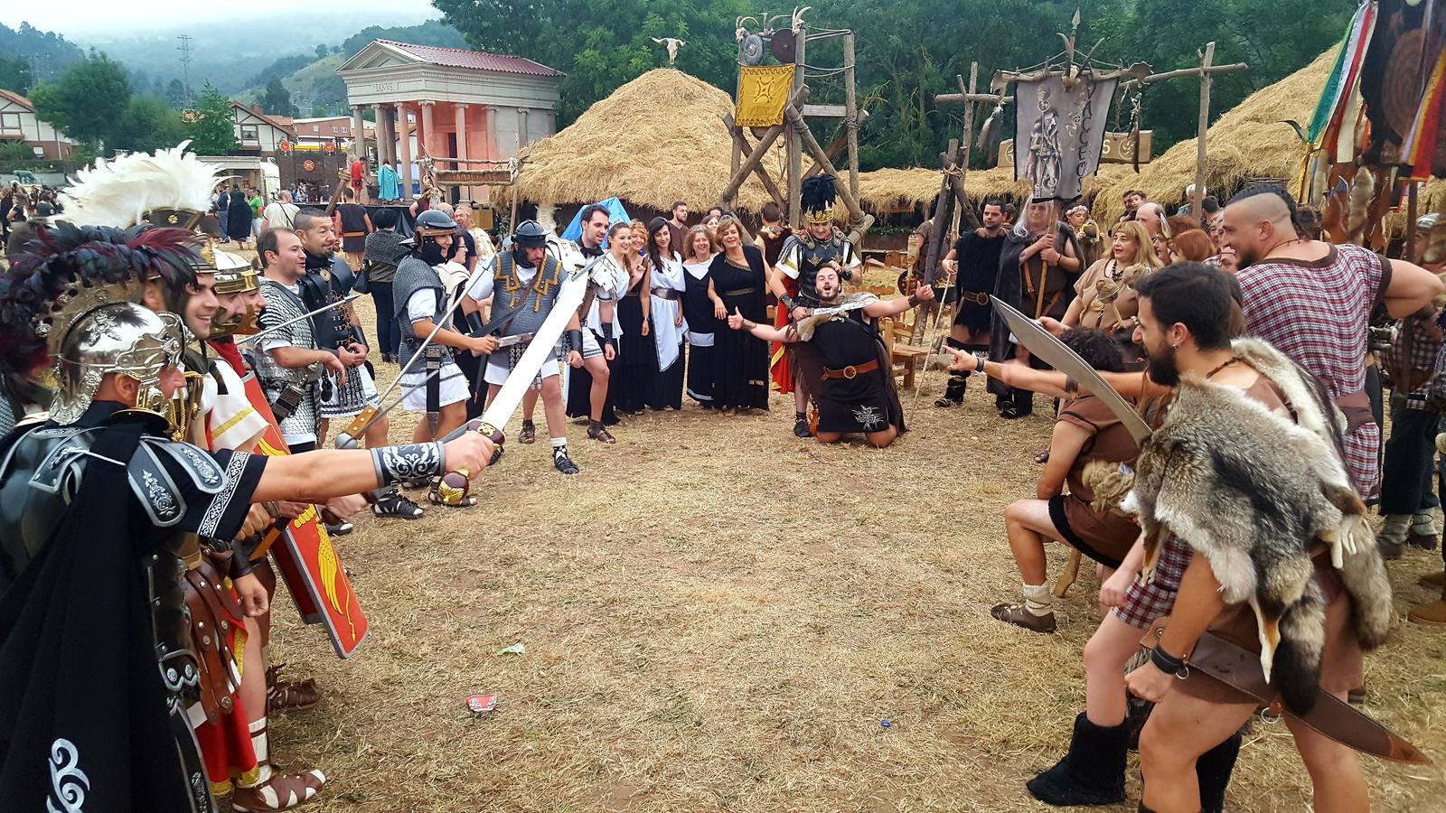 Las Guerras Cántabras regresan a Los Corrales