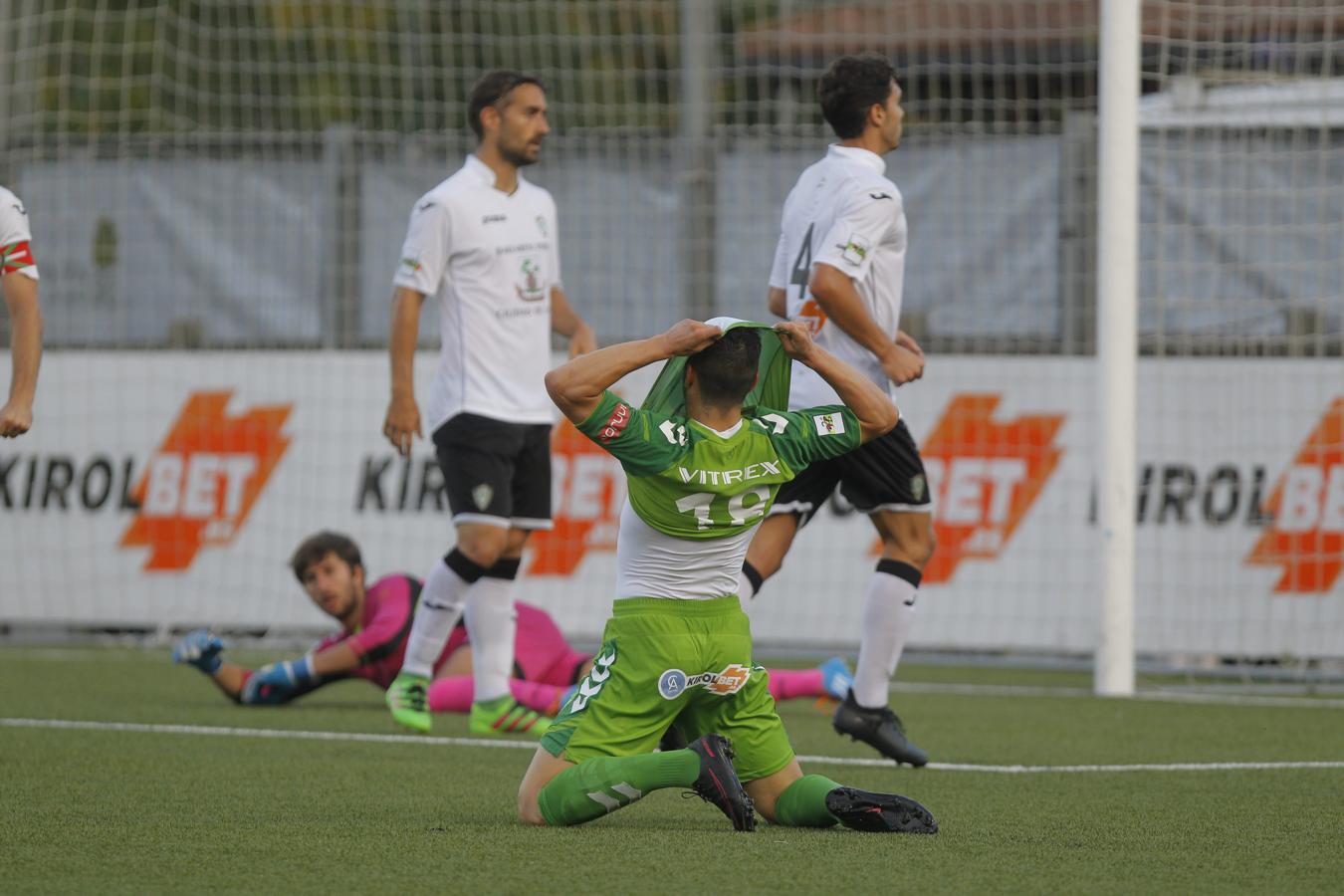 Las mejores imágenes del Gernika-Racing (1-3)