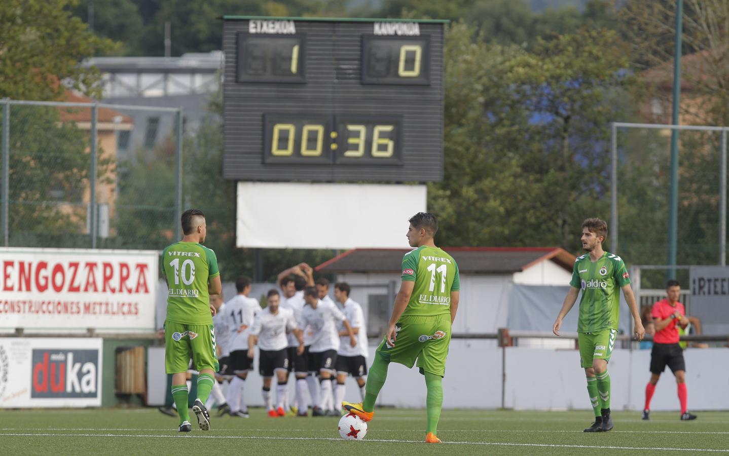 Las mejores imágenes del Gernika-Racing (1-3)