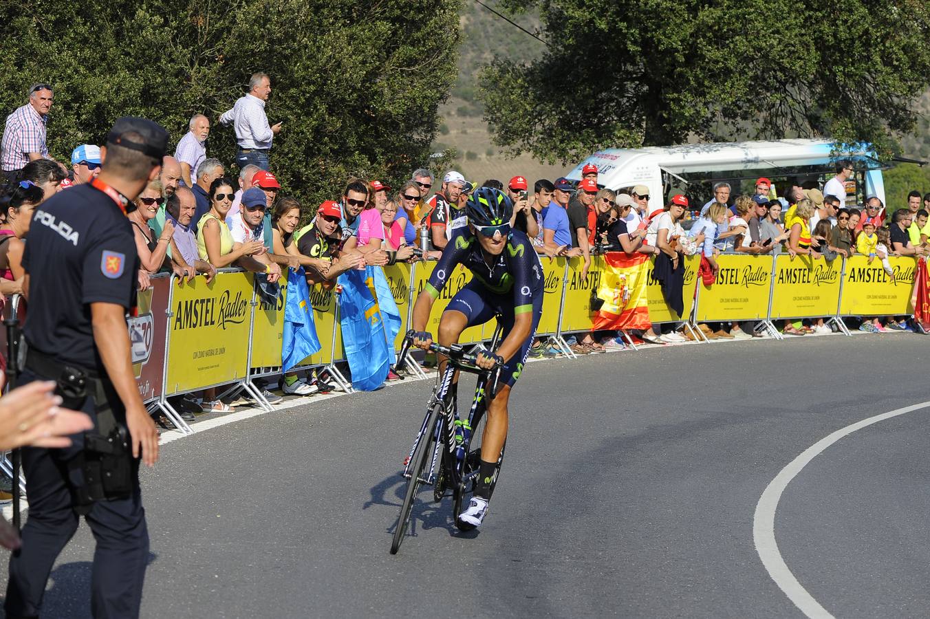 Asi ha recibido Liébana a la Vuelta a España