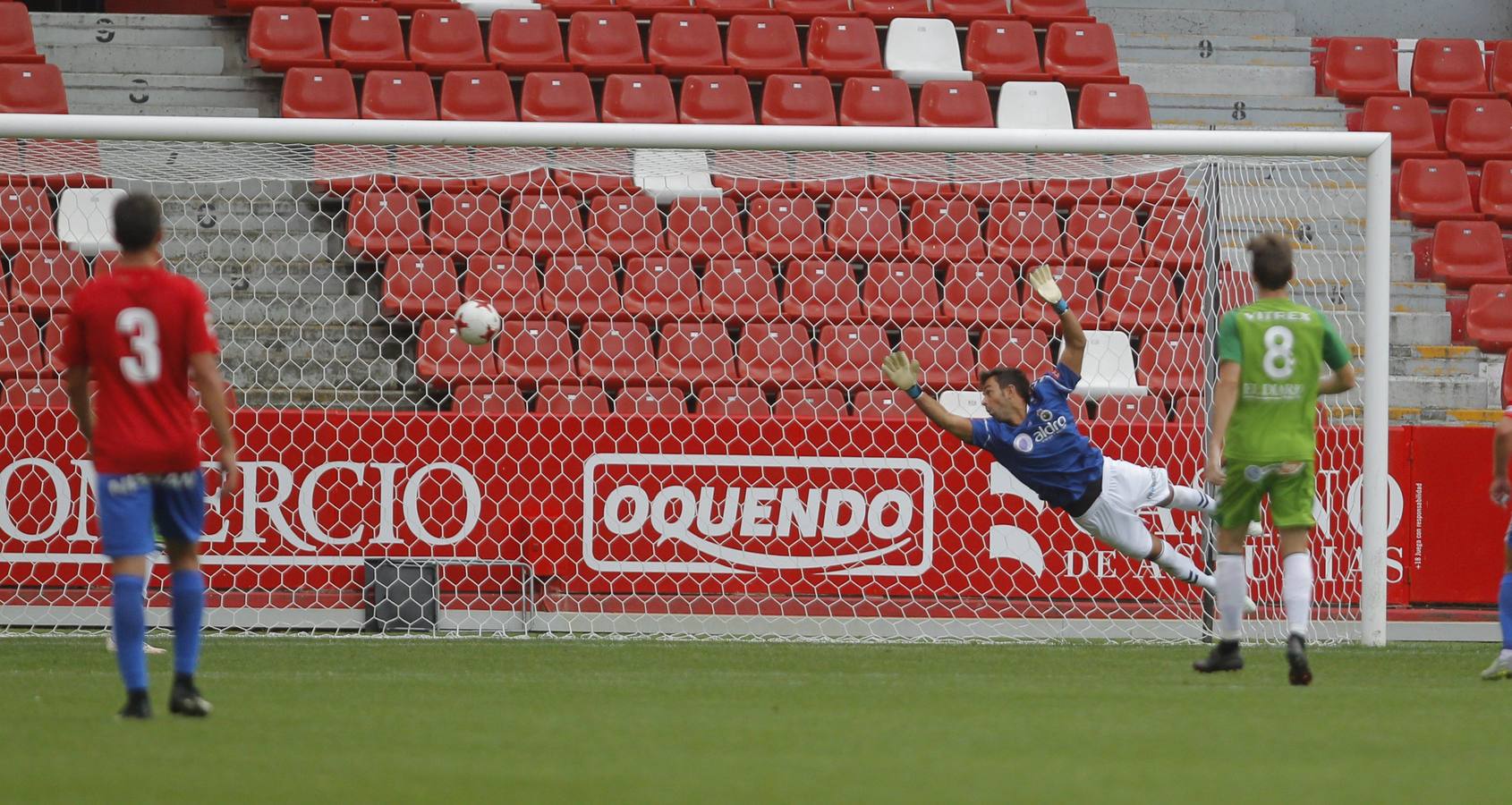 Un mal Racing cae justamente ante el Sporting B por 3-1 y suma su tercera derrota seguida fruto de sus numerosas imprecisiones