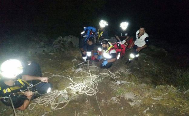 «Los bomberos de Potes se jugaron el tipo para llegar hasta mí»