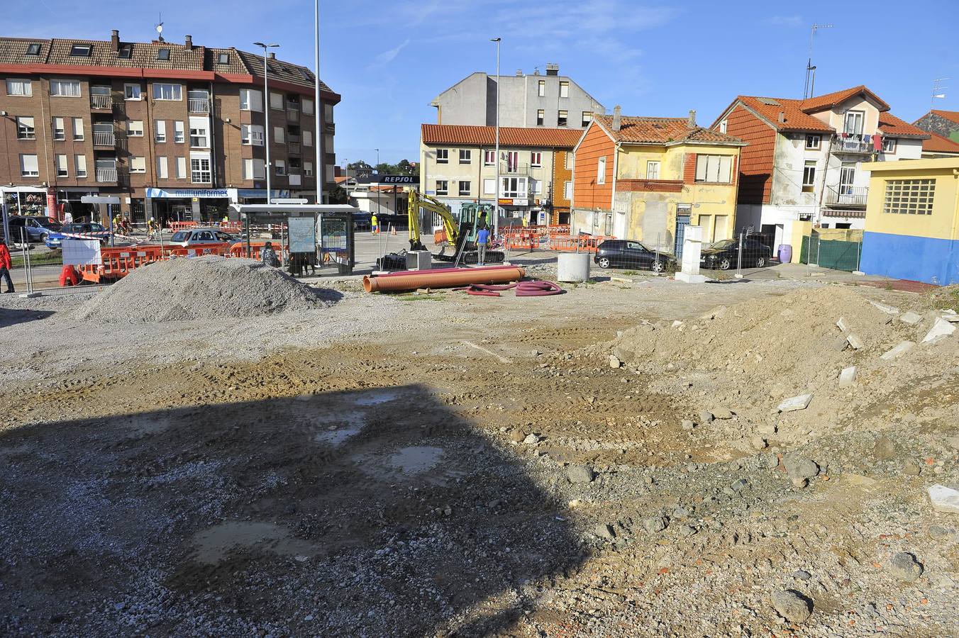 Obras en La Albericia