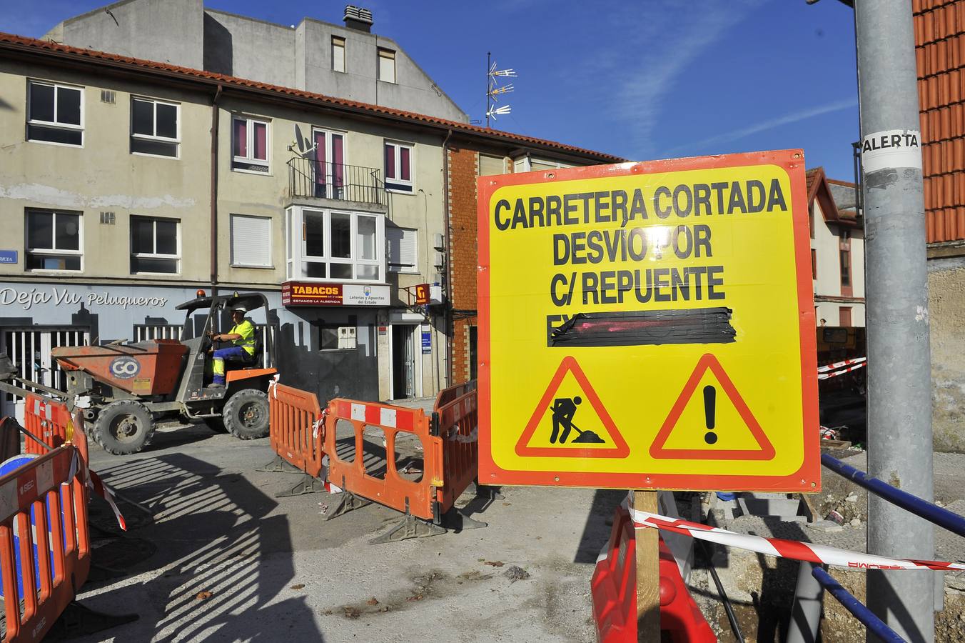 Obras en La Albericia