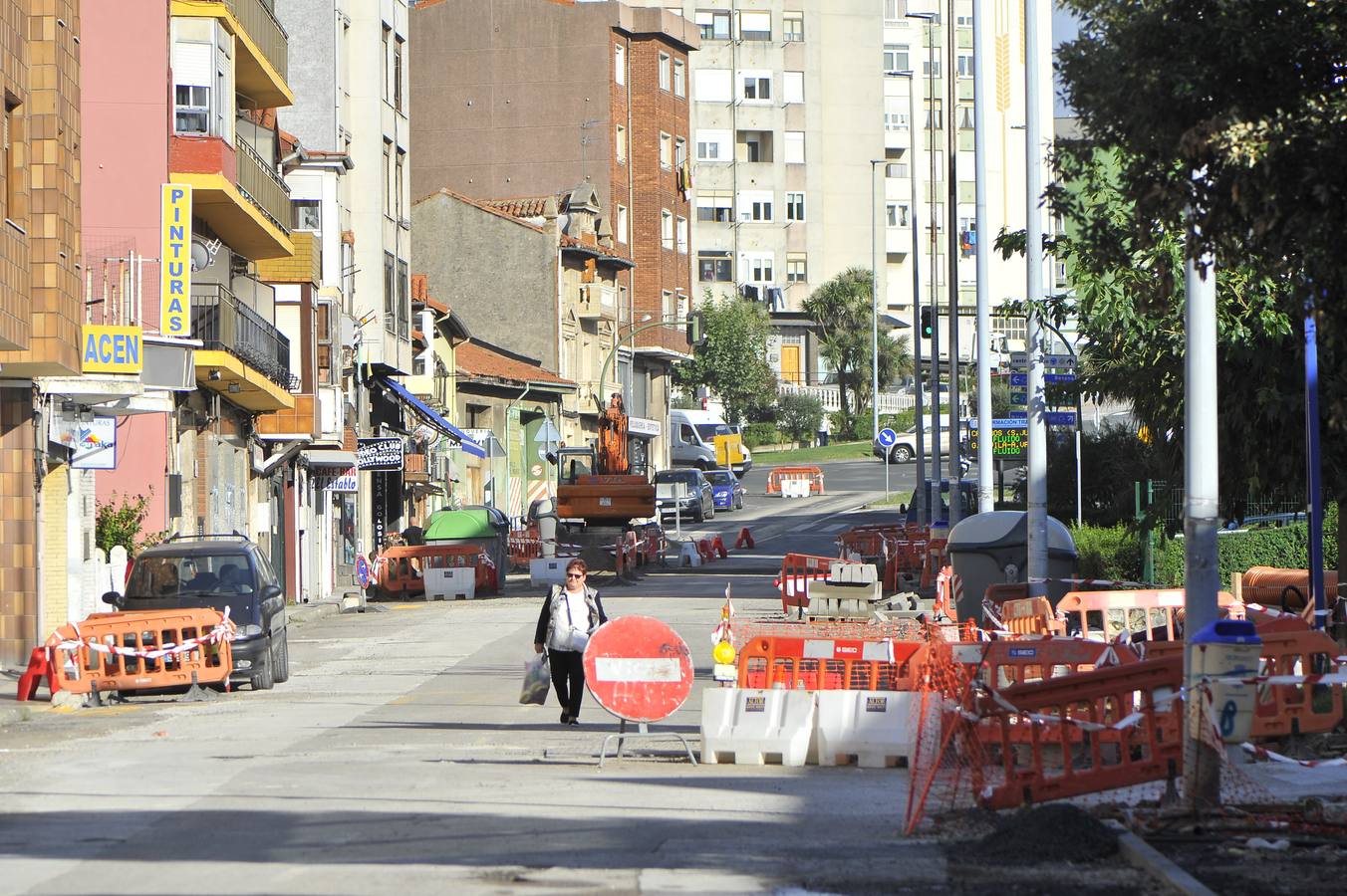Obras en La Albericia