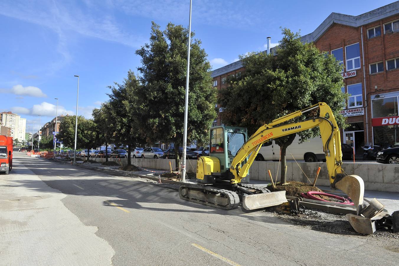 Obras en La Albericia