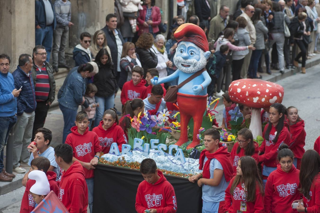 Las carrozas regresan a las calles de Reinosa