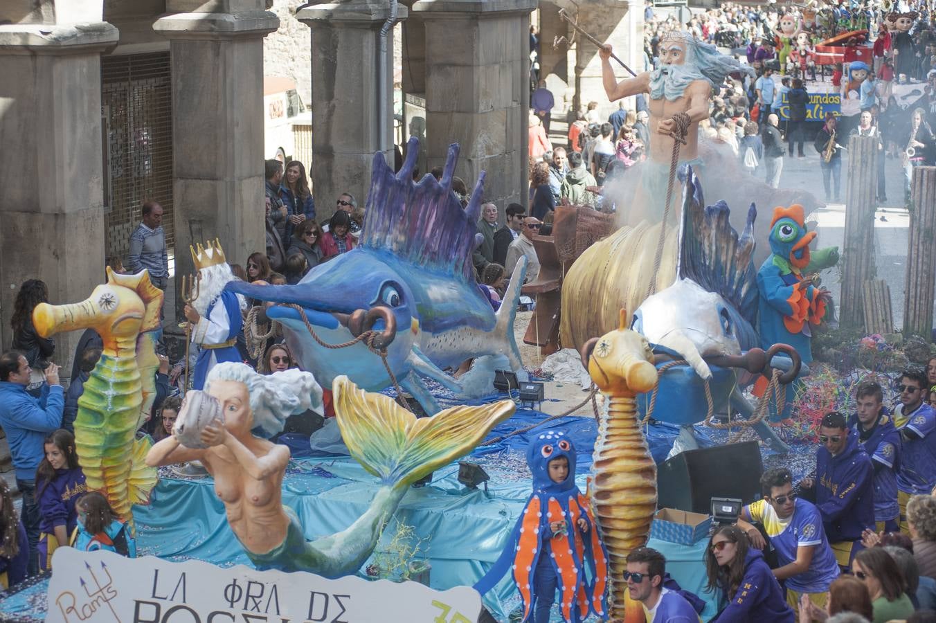 Las carrozas regresan a las calles de Reinosa