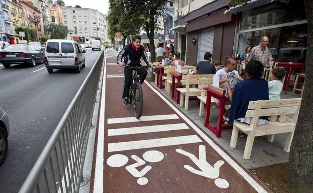 El Ayuntamiento de Santander ha gastado ya más de seis millones en carriles bici