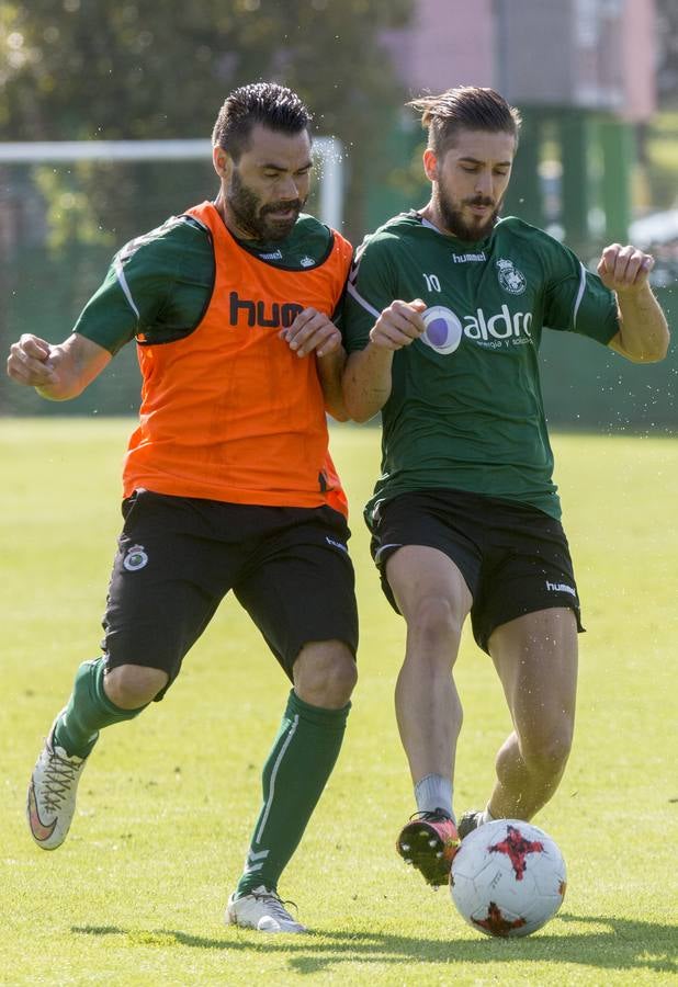 Imágenes del entrenamiento de este miércoles