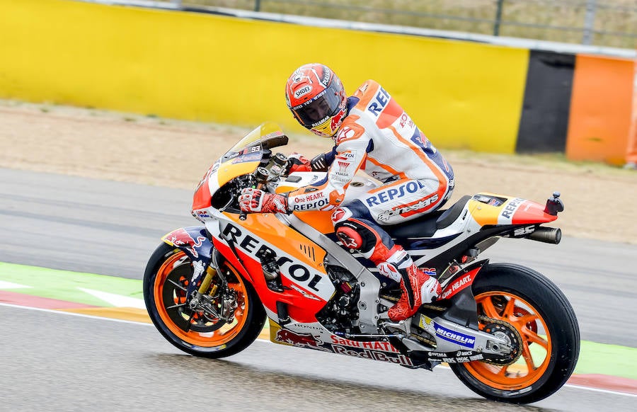 El piloto español de MotoGP Marc Márquez.