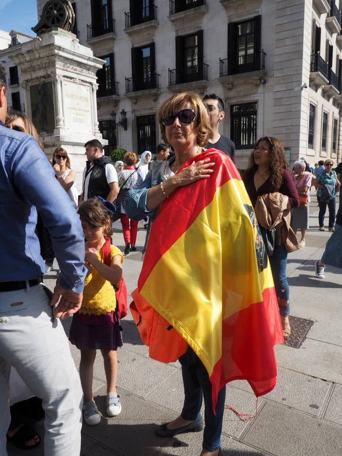 Policías y guardias civiles reclaman en Santander la equiparación salarial con los cuerpos autonómicos