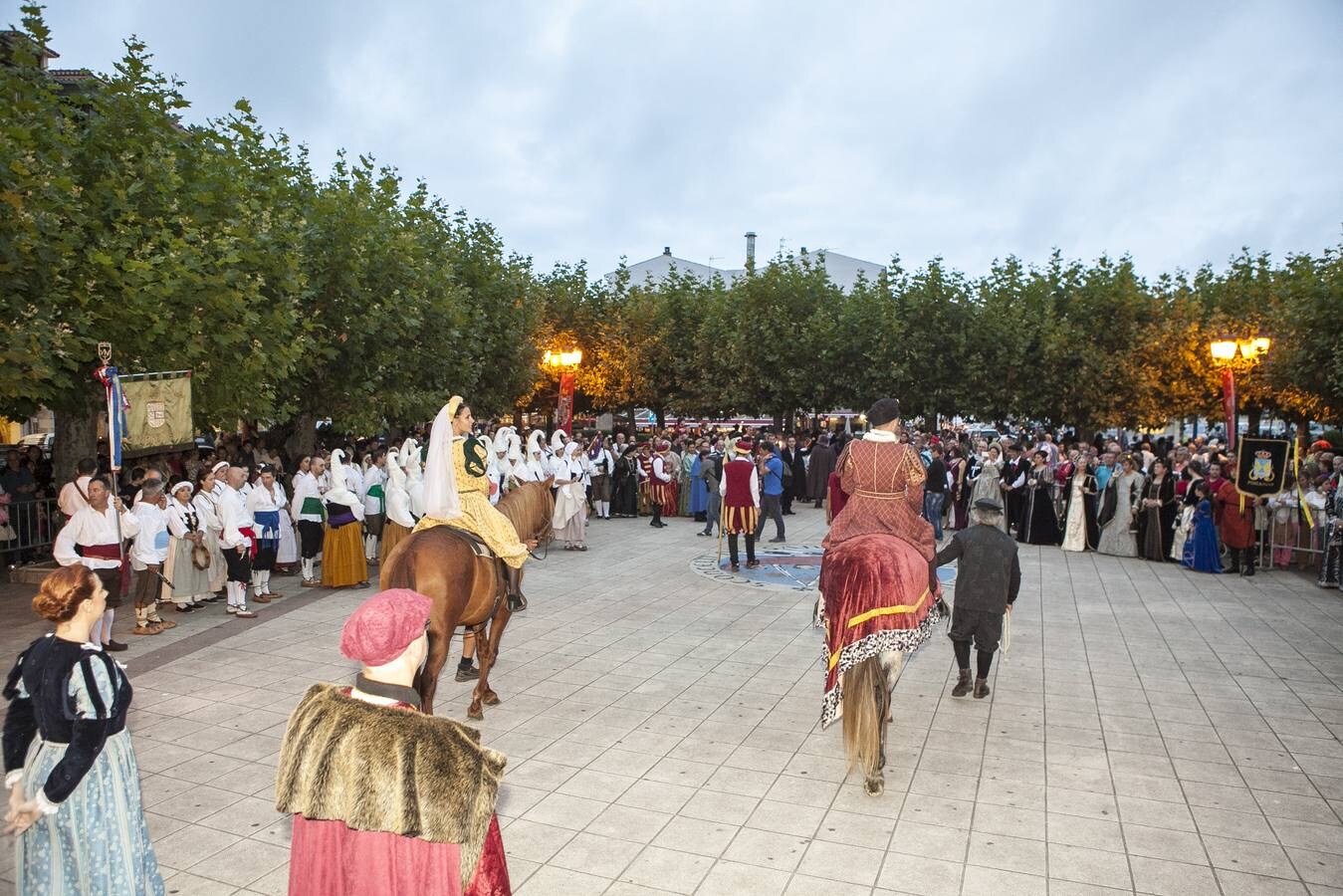 La villa barquereña conmemora los 500 años de la llegada del emperado, entonces Príncipe Carlos