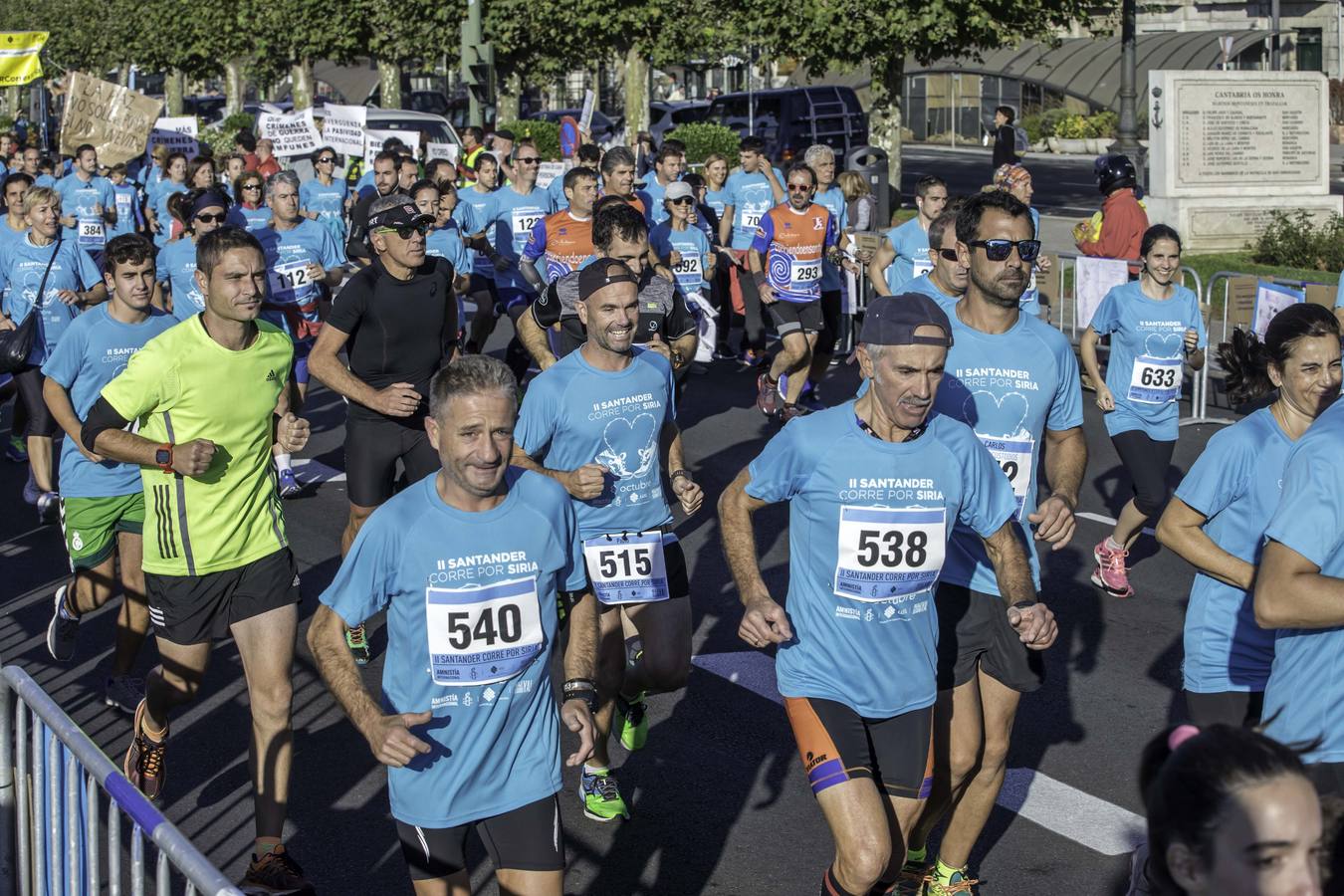 Santander corre por Siria