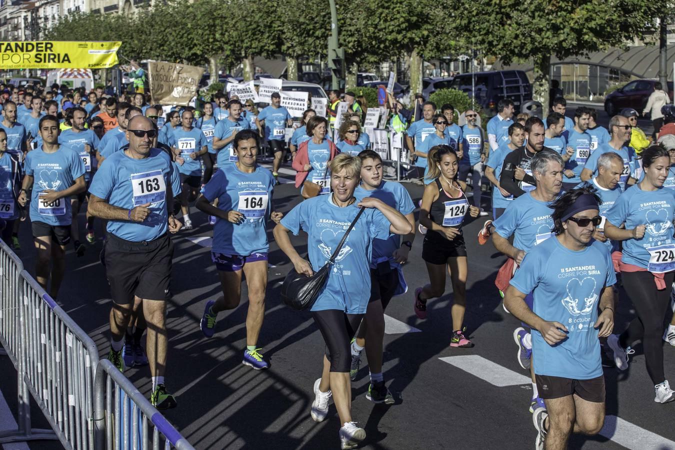 Santander corre por Siria