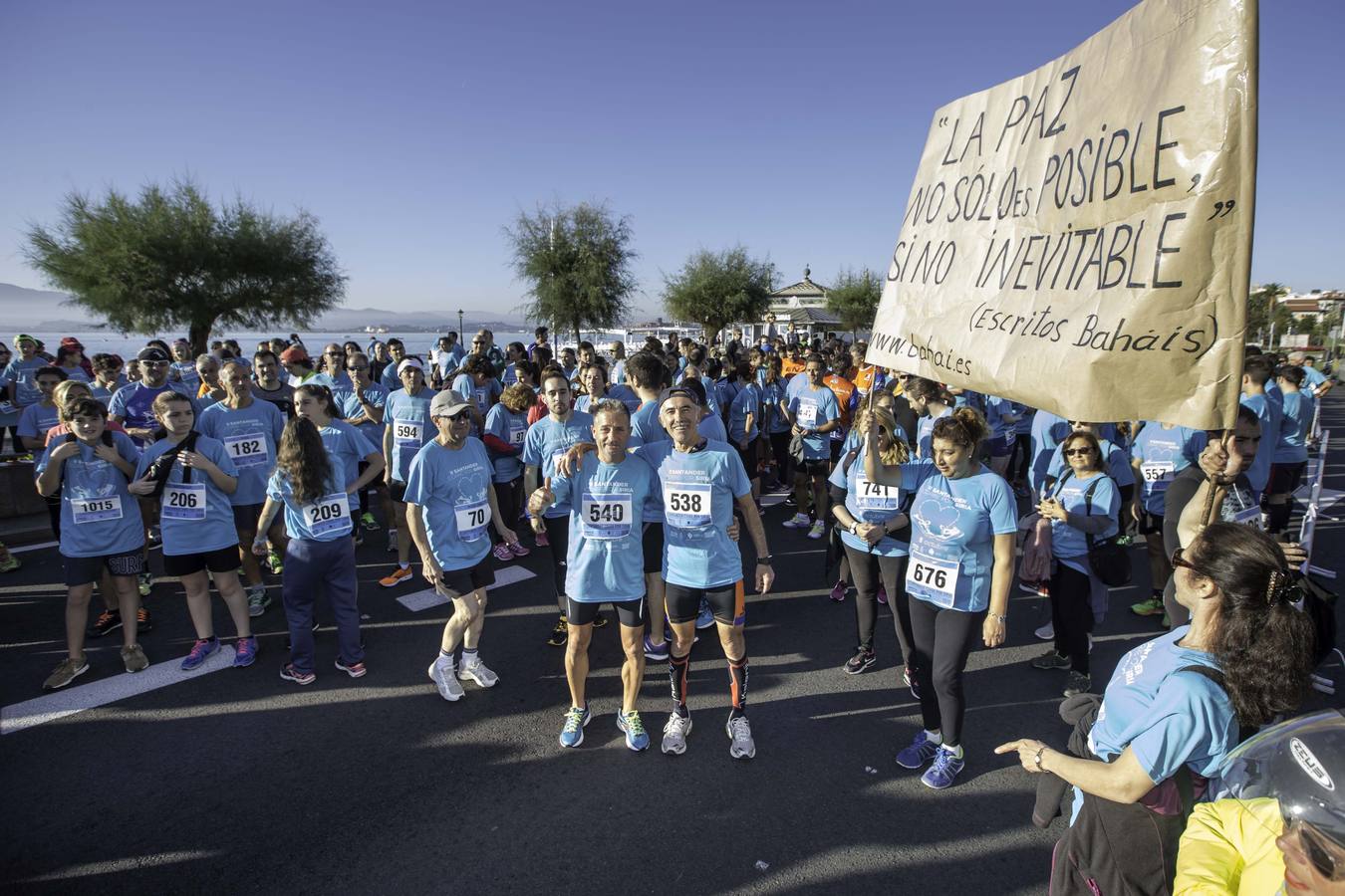 Santander corre por Siria