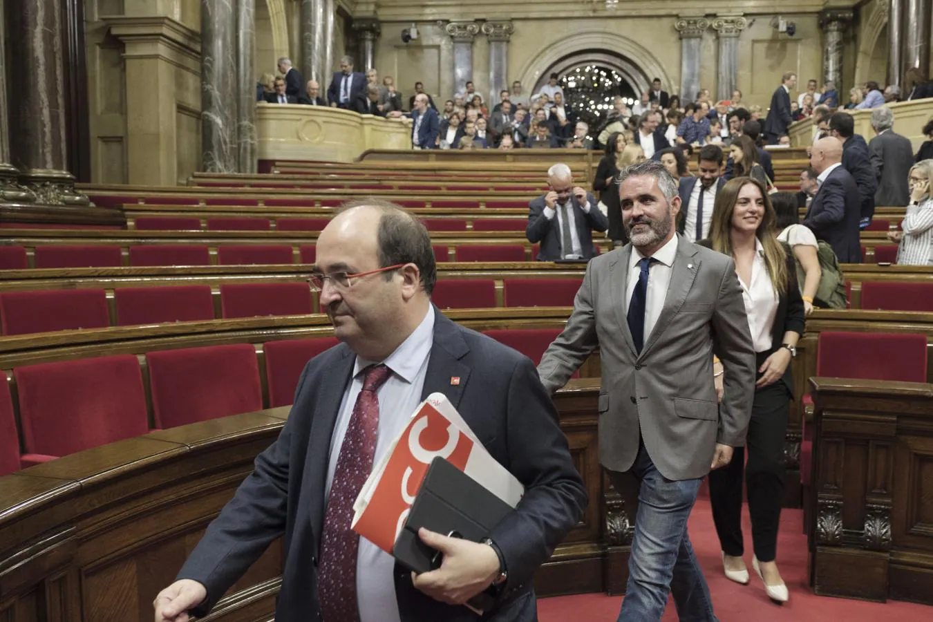 Del júbilo a las lágrimas entre los independentistas