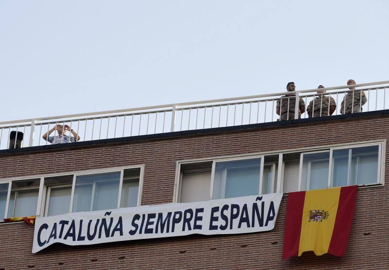 Más de 3.900 militares, acompañados por guardias civiles y policías nacionales, recorrerán el paseo de la Castellana de Madrid en el desfile del 12 de octubre