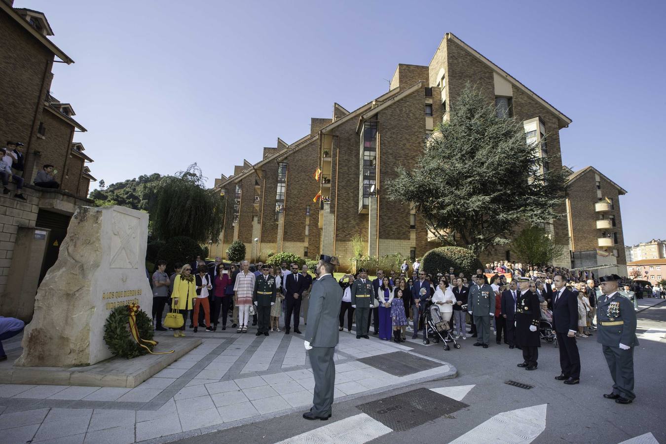 Imágenes de la fiesta del Pilar en el cuartel de Campogiro