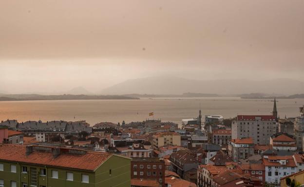 Cantabria desactiva la alerta tras un día envuelta en el humo que llegaba desde Galicia y Asturias