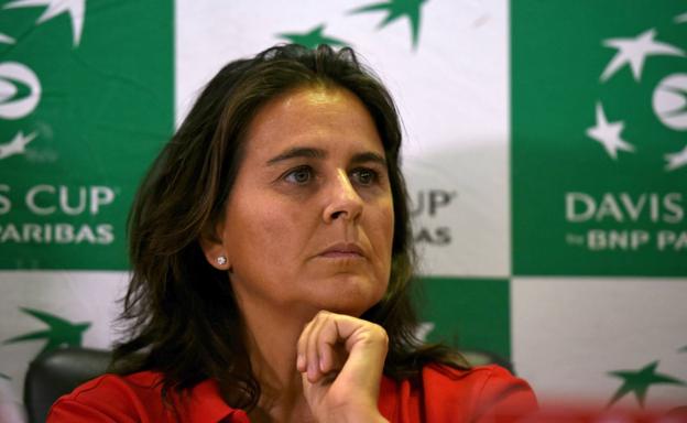 Conchita Martínez, excapitana de Copa Davis y Copa Federación. 