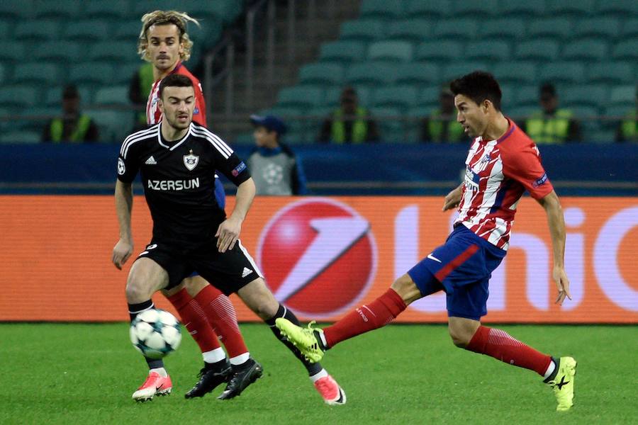 El conjunto que entrena Simeone empata en Bakú y sigue sin levantar cabeza en la Champions.