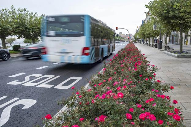 La primera parte del carril bus desde Puertochico tendrá continuidad hasta la calle del Puente. 