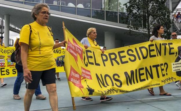 Manifestación de AMA por Santander 