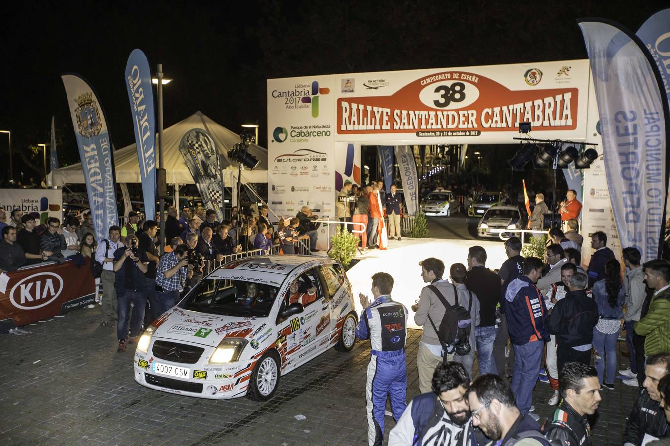 Las imágenes del Rallye Santander-Cantabria