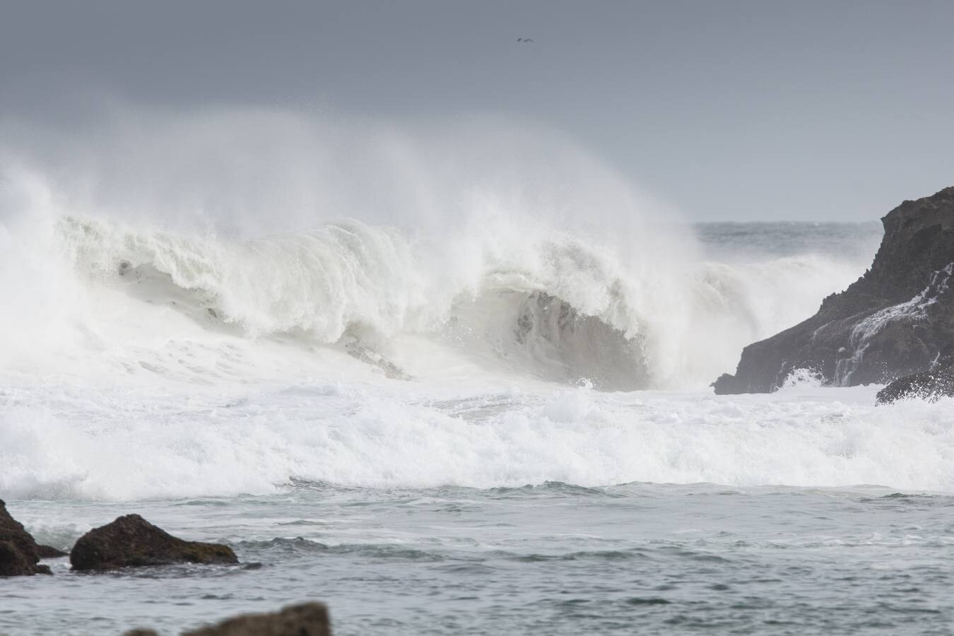 Los primeros efectos del temporal se dejan ya notar en Cantabria