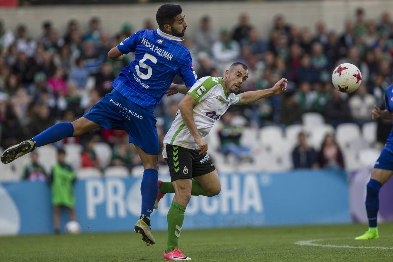 Imágenes del partido Racing-Barakaldo