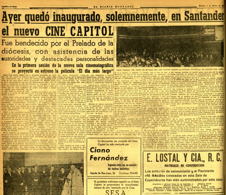 Quince años sin el cine Capitol