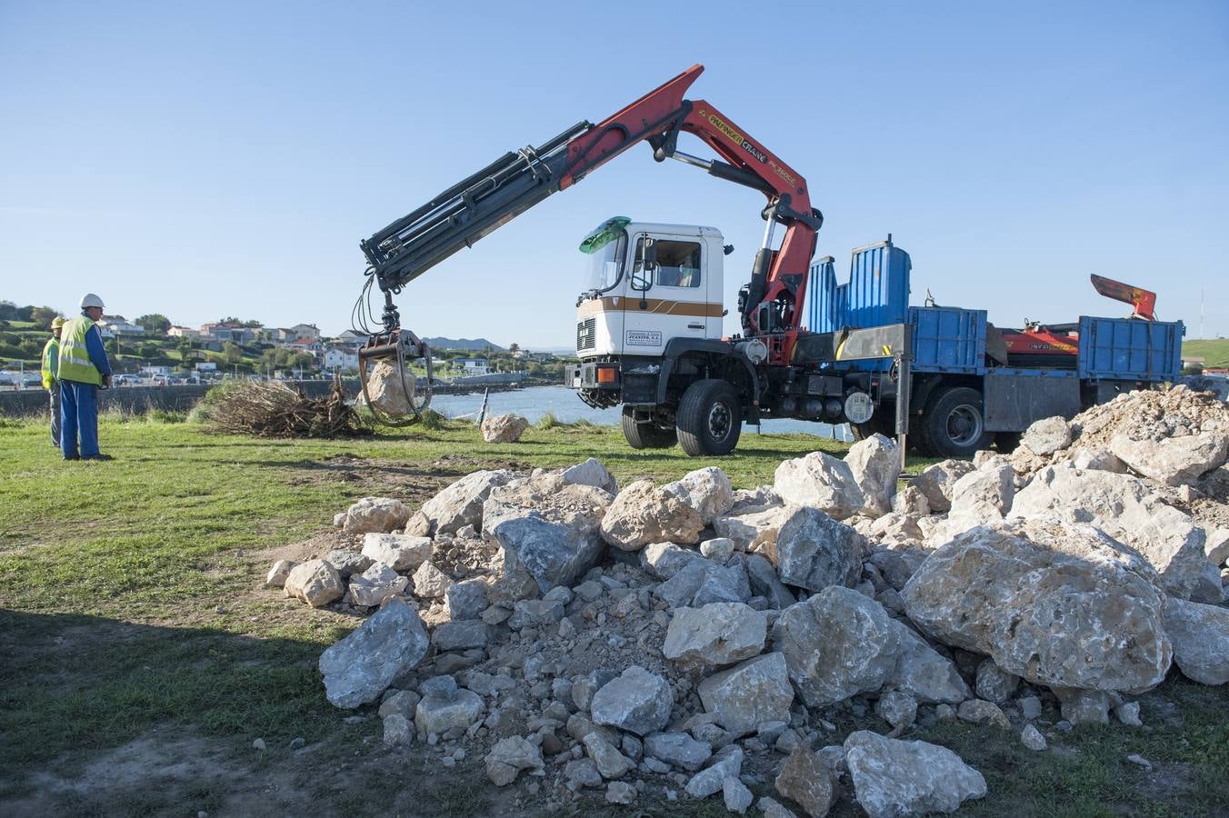 Rompeolas en La Maruca