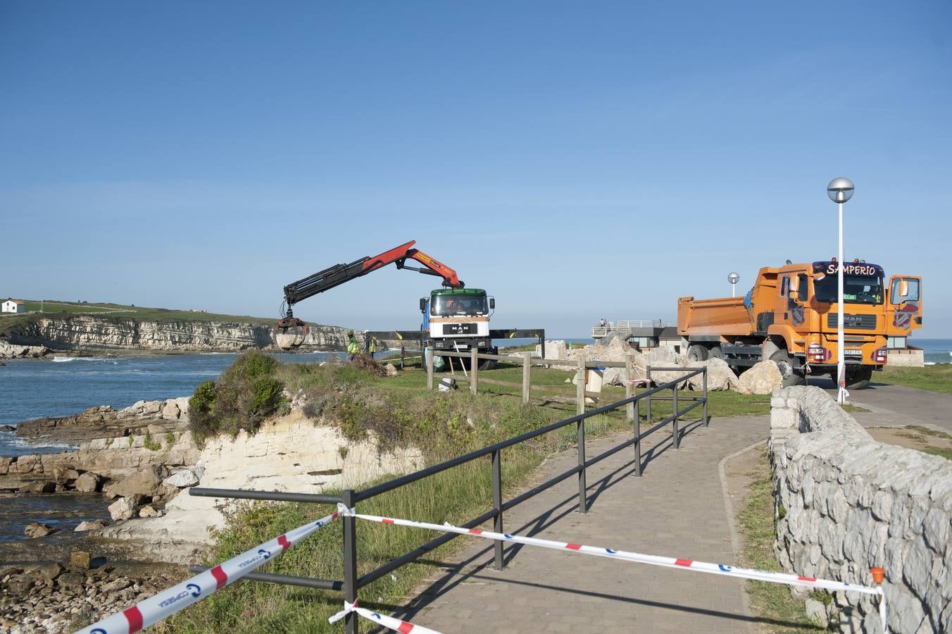 Rompeolas en La Maruca