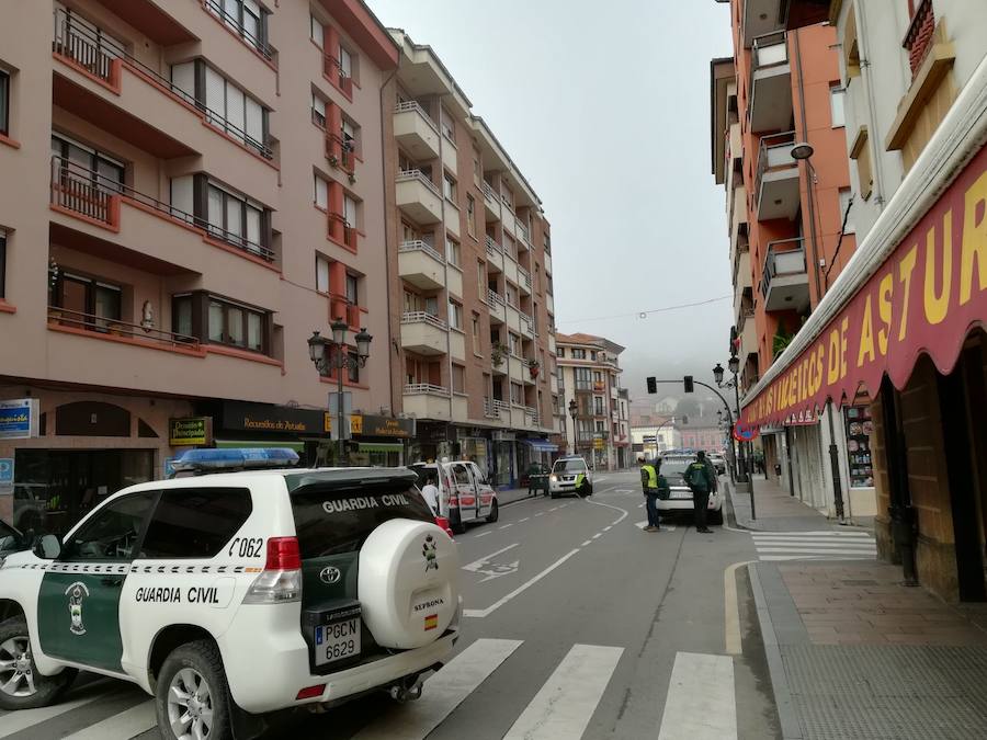 Imágenes del atraco con rehenes