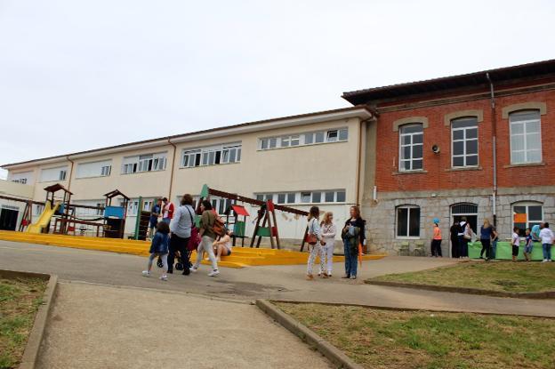 Patio interior del Colegio Marqués de Valdecilla.