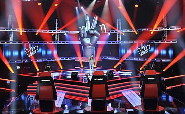 Escenario de 'La Voz'.