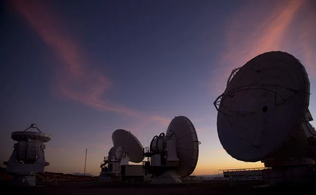 Antenas utilizadas por ALMA.